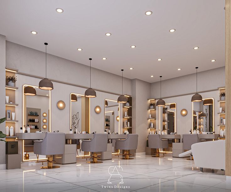 Dechen Salon — serene beauty salon background